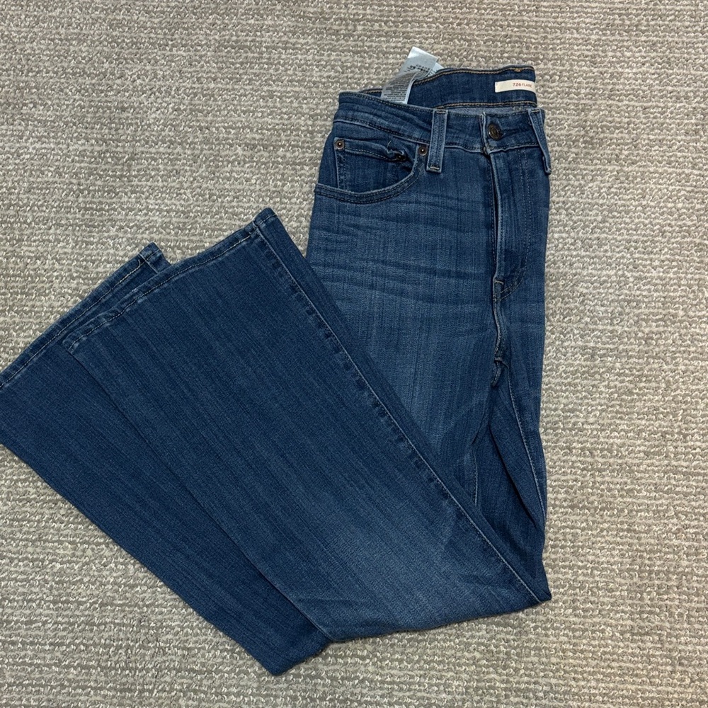 Levi’s 726 High Rise Flare Jeans